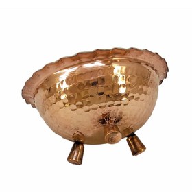 تصویر کاسه سه پایه مسی کد ZH219 