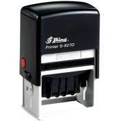 تصویر مهر تاریخ دار فارسی شاینی Shiny S-827D Shiny Printer S-827D Persian Dater