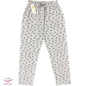 تصویر شلوار نخ پنبه راحتی زنانه سایز xl کد 01 