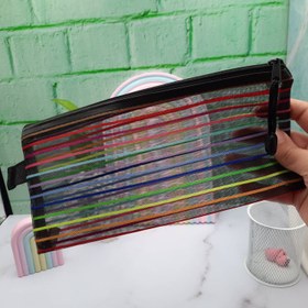 تصویر پوشه توری B6 راه راه کیسه ریاضی راه راه