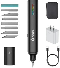 تصویر چاقوی برش اولتراسونیک | ابزار حرفه‌ای برش پلاستیک، ماکت، رزین و ABS 