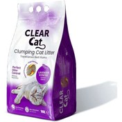 تصویر خاک گربه کیر کت ترک Clearcat cat litter