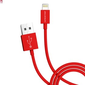 تصویر سیم آیفون 1.2 متری کینگ استار مدل K67 i Lightning Cable 1.2M K67 i Lightning Cable 1.2M