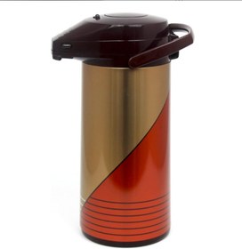 تصویر فلاسک چاپ طاووس اصل ژاپن پمپی چرخشی - 1.9 لیتر Peacock FP NH Airpot Flask, 1.9 Liter Capacity