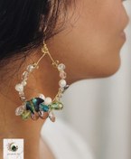 تصویر گوشواره نیلوان Nilvan Earrings