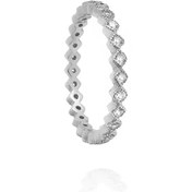 تصویر انگشتر نقره زنانه مدل ITL-66 