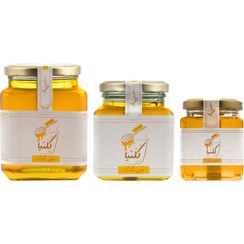 تصویر عسل ارگانیک چهل گیاه مخصوص کلنیا مکعبی 