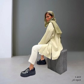 تصویر مانتو لینن مدل صبا 