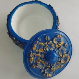 تصویر قندان پتینه کاری قندان دکوری