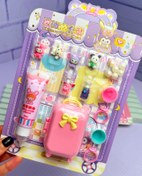 تصویر پک چسب خمیری کاردستی(خودت بساز) - بنفش 