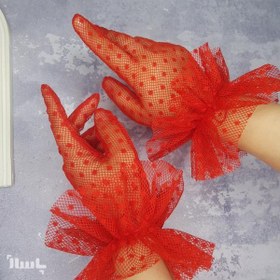 تصویر دستکش چین دار - کد 2182357 