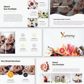 تصویر قالب پاورپوینتYummy 