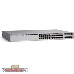 تصویر سوئیچ شبکه 24 پورت سیسکو C9200L-24T-4X-E Cisco C9200L-24T-4X-E 24Port Network Switch