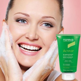 تصویر ژل شستشو اکتی پور نوروا Face Wash NOREVA ACTIPOR 