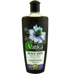 تصویر روغن موی غنی شده با دانه سیاه 300 میلی‌لیتر برند vatika 