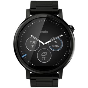 تصویر ساعت هوشمند موتورولا مدل موتو 360 46 میلی متر (نسل دوم) Motorola Moto 360 46mm (2nd gen) SmartWatch