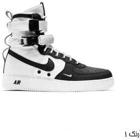 Sf air force 1 hotsell high black and white