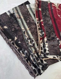 تصویر روسری ابریشم پلنگ مخمل Scarf
