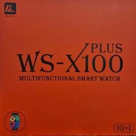 تصویر ساعت هوشمند طرح اپل واچ مدل WS-X100 Plus ا WS-X100 Plus Smartwatch WS-X100 Plus Smartwatch