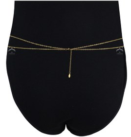 تصویر زنجیر بدن - طلایی / mL 