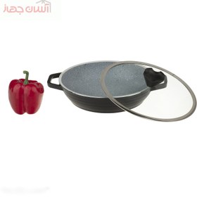 تصویر تابه عروس مدل کلاسیک خطی سایز ۴۰ ا aroos classic cooking pan aroos classic cooking pan
