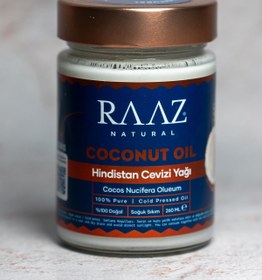 تصویر روغن نارگیل اورجینال برند Raaz مدل Coconut oil 260 ml کد 789620489 