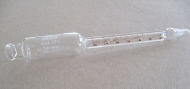 تصویر بوتریمتر شیر Funcke Gerber - 6% Butyrometer