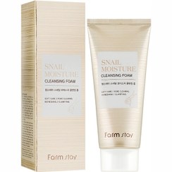 تصویر فوم حلزون آبرسان برند فارم استی Farm Stay Snail Moisture Cleansing Foam