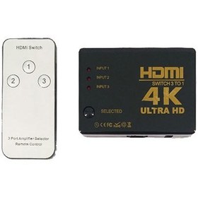 تصویر سوییچ 1 به 3 HDMI دی نت-DNET Switch 1 to 3 HDMI DNET-DNET