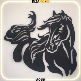 تصویر تابلو دیوارکوب طرح اسب دیزانور کد A068 