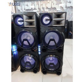 تصویر اسپیکر بلوتوثی مکسیدر YM 523-LP5 maxeeder home player model mx-dj2122-ym523lp5