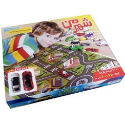 تصویر بازی فکری شهر من مناسب کودک و خردسال با ۲ تکه 