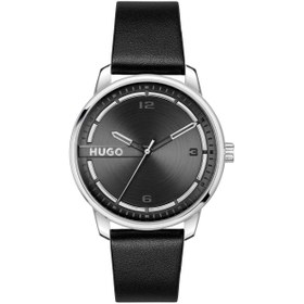 تصویر تمبر برند hugo Analogue Watch with Leather Bracelet