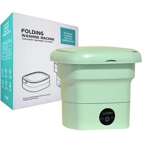 تصویر لباسشویی تاشو مسافرتی و قابل حمل (مینی واش تاشو _ مینی واش مسافرتی) برند شیاومینی Portable Folding Washing Machine