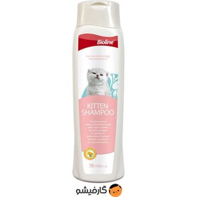 تصویر شامپو بیولاین مخصوص بچه گربه (کیتن) Bioline Kitten Shampoo