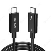 تصویر کابل تبدیل 0/5 متری Thunderbolt 3 Type C Male به Male 5A cable مدل US341 ا Ugreen US341 USB 2.0 A To USB-C Data Link cable 0/5m cable Ugreen US341 USB 2.0 A To USB-C Data Link cable 0/5m cable