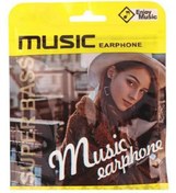 تصویر هندزفری music earphone 