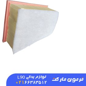 تصویر فیلتر هوا خودرو فیلتر کرمان مدل 857/28 مناسب برای ال 90 کد 51254 Car air filter Kerman model 857/28 suitable for L90