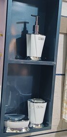 تصویر ست سه تیکه سفید کروم(صبا) 