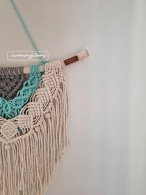 تصویر دیوارکوب مکرومه 