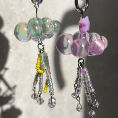 تصویر اکسسوری و آویز شبتاب ابر و رعد 