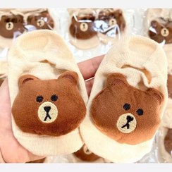 تصویر جوراب کالج عروسکی تدی 