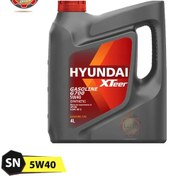 تصویر روغن موتور هیوندای اکستیر مدل Hyundai XTeer 5W-40 SN حجم 4 لیتر Hyundai XTeer 5W-40 SN 4Lit