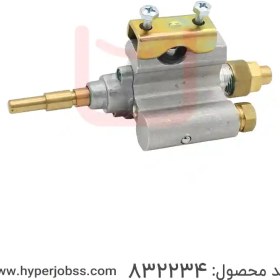 تصویر شیر گاز صفحه ای ترموکوپل دار ریاضت thermocouple valve 90 degree riazat