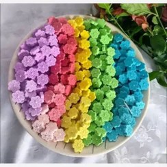 تصویر قند طعم دار خوراکی طرح دار 