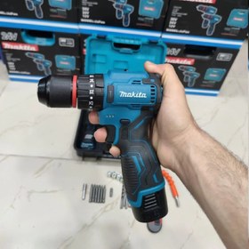 تصویر دریل شارژی ماکیتا موتور براشلس مدل24 ولت Makita.Brushless-24V Cordless Dril