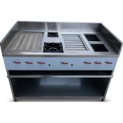 تصویر فر ساندویچ 4 کاره نیم تنه 