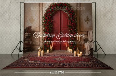 تصویر بکدراپ عکاسی پارچه ای طرح یلدا کد VIP116700 