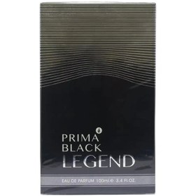 تصویر ادو پرفیوم مردانه پریما مدل Black Legend حجم 100 میلی لیتر 