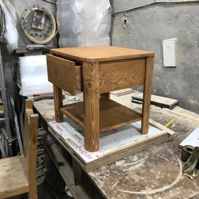 تصویر پاتختی چوبی رایکا 